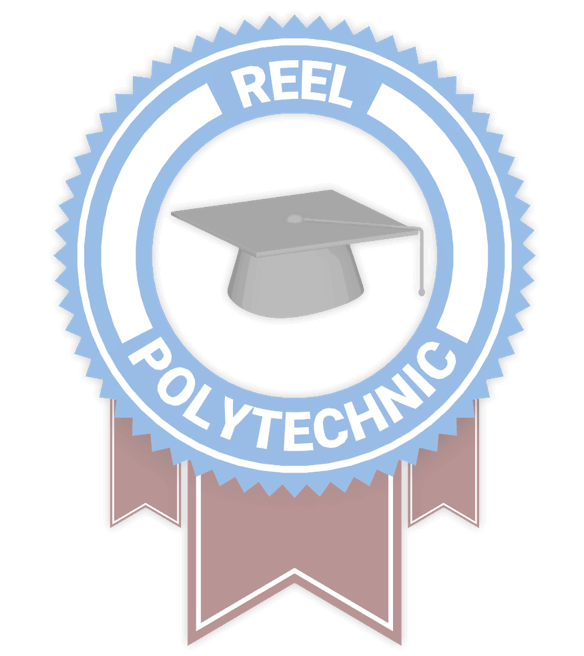 Reel Polytechnic Logo